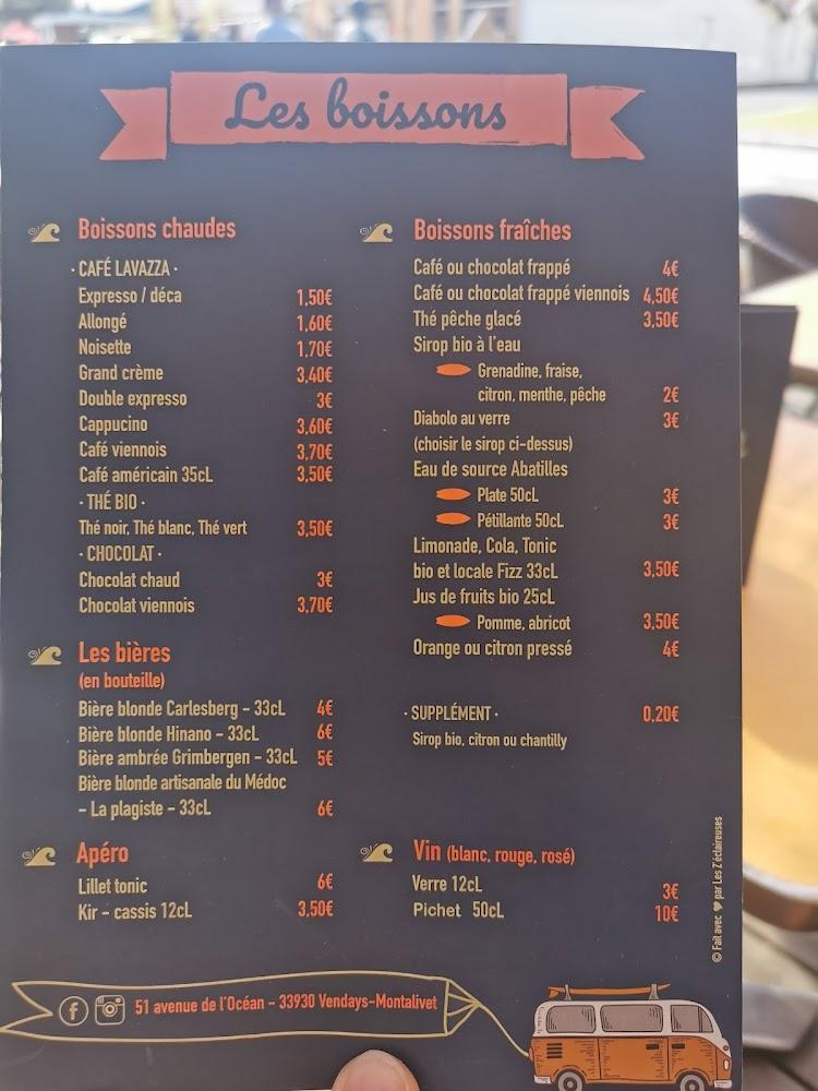 Montalivet Brunch Café - Menu Image 1