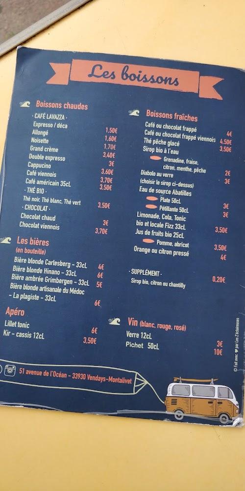 Montalivet Brunch Café - Menu Image 2